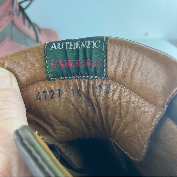 Cable & Co. Men’s Leather Ankle Boots - Picture 5 of 7